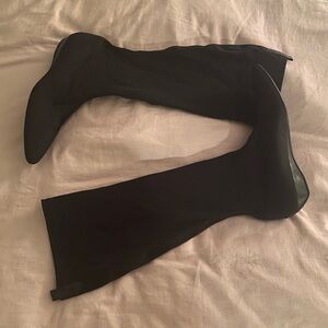 Ferragamo Florence Italy tall stretch boot